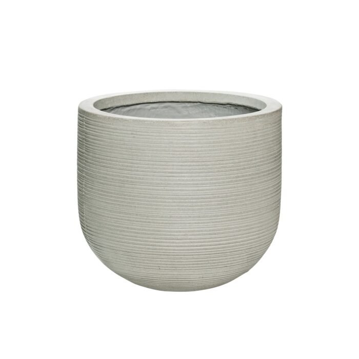 Vazonas CODY M, Ø35xH31 cm, šviesiai pilkas