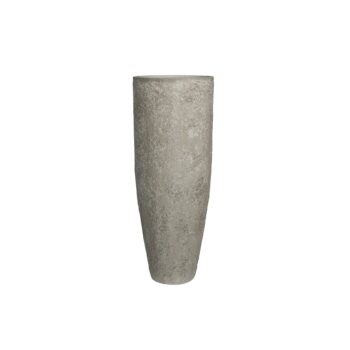 Vazonas DAX L, Ø36xH80 cm, akmens pilkas