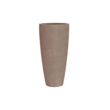 Vazonas DAX L, Ø37xH80 cm, taupe spalvos