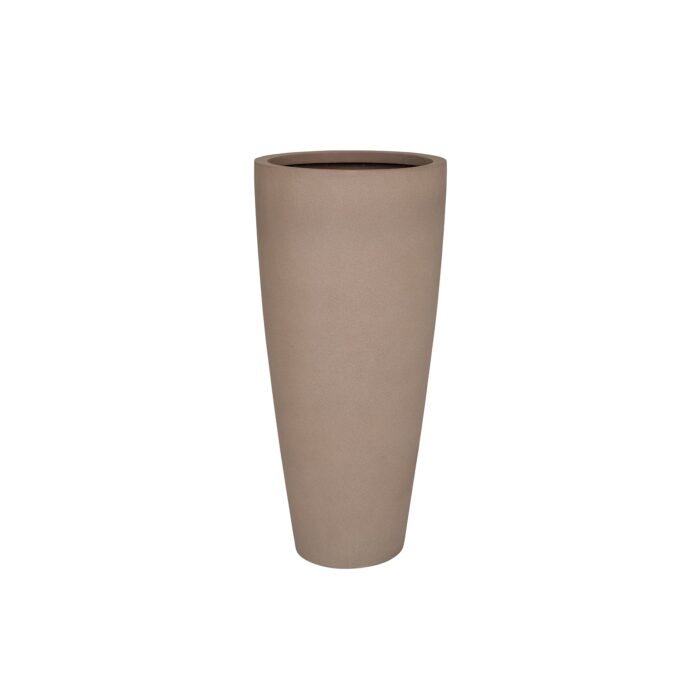 Vazonas DAX XL, Ø47xH100 cm, taupe spalvos