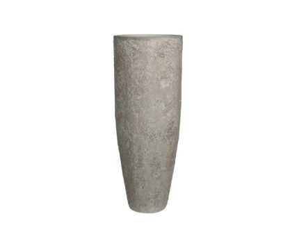 Vazonas DAX XXL, Ø46xH118 cm, akmens pilkas