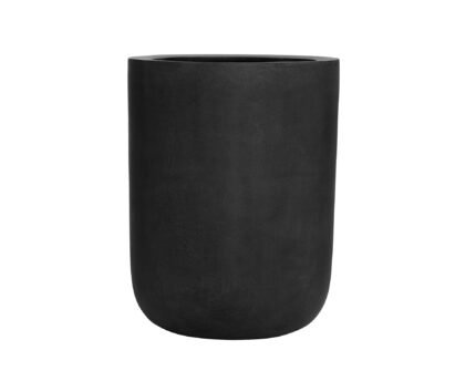Vazonas DICE XL, Ø45xH60 cm, juodas