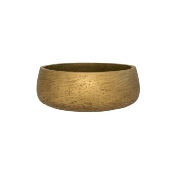 Vazonas EILEEN XL, Ø39xH14,5 cm, auksinis