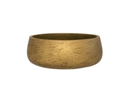 Vazonas EILEEN XL, Ø39xH14,5 cm, auksinis