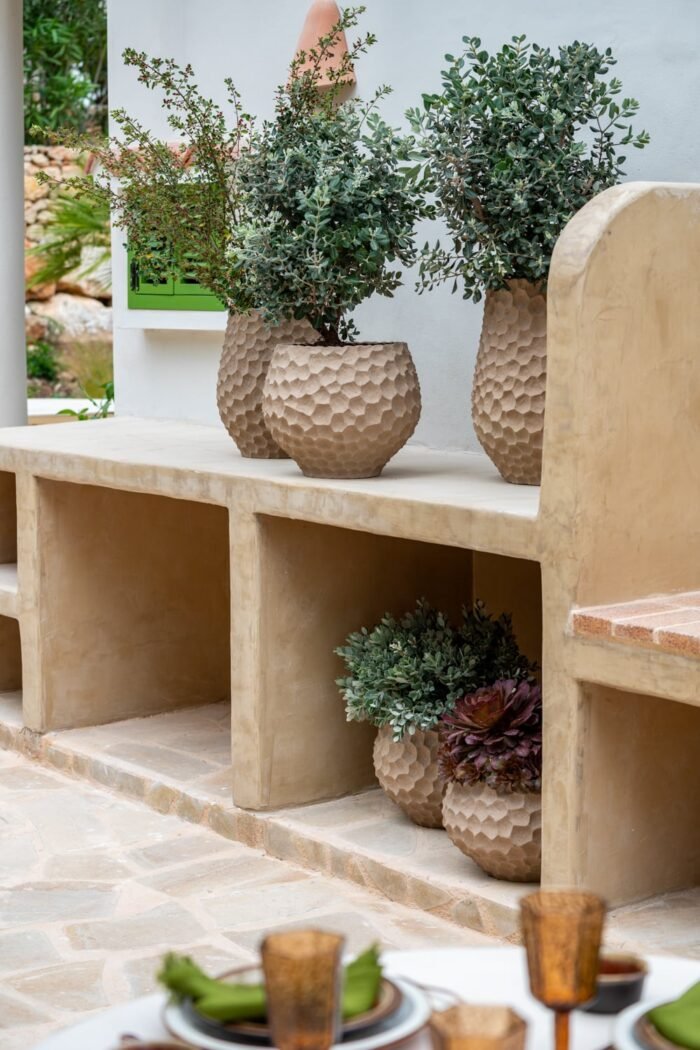 Vazonas GIBSON L, smėlio