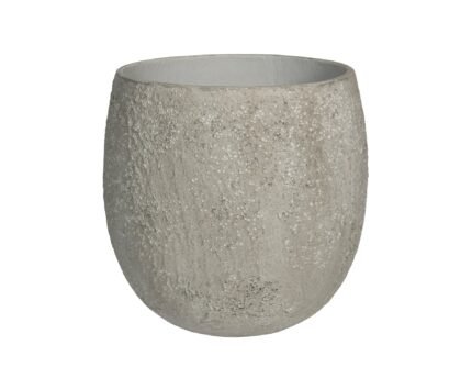 Vazonas GILLARD S, Ø45xH45 cm, akmens pilkas