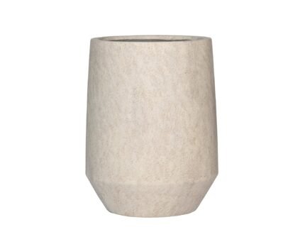 Vazonas HARITH HIGH L, Ø53xH68 cm, travertino