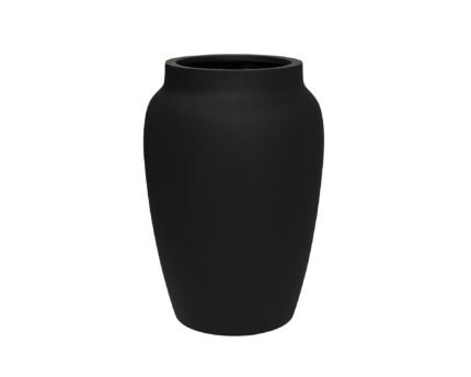 Vazonas HERA L, Ø51xH74 cm, juodas