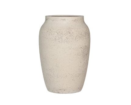 Vazonas HERA L, Ø51xH74 cm, kreidos baltas