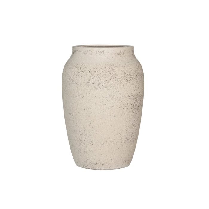 Vazonas HERA L, Ø51xH74 cm, kreidos baltas