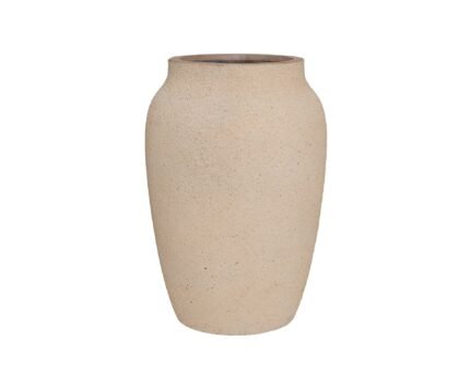 Vazonas HERA L, Ø51xH74 cm, smėlio
