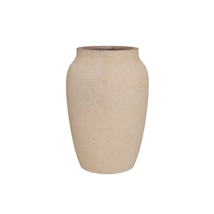 Vazonas HERA L, Ø51xH74 cm, smėlio
