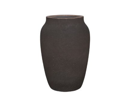 Vazonas HERA L, Ø51xH74 cm, tamsiai rudas