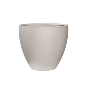 Vazonas JESSLYN S, Ø50xH44 cm, kreminis