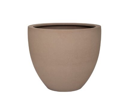 Vazonas JESSLYN S, Ø50xH44 cm, taupe spalvos