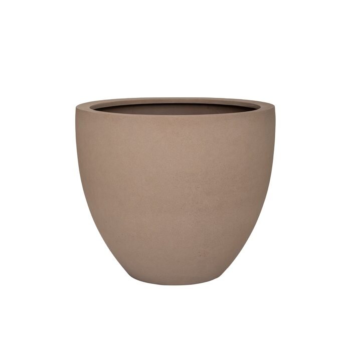 Vazonas JESSLYN S, Ø50xH44 cm, taupe spalvos