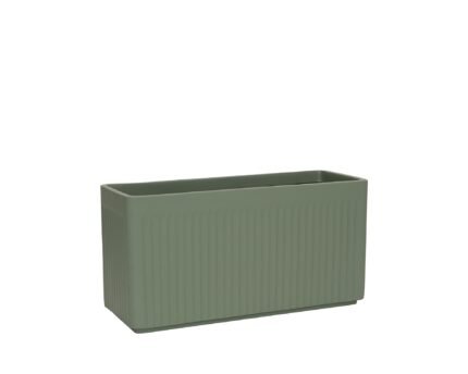 Vazonas JORT LINEA M, 40x100xH50 cm, šalavijo žalias