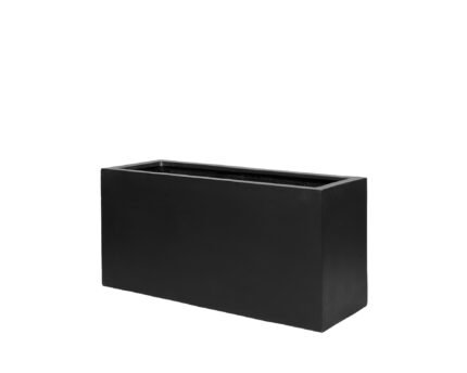 Vazonas JORT M, 40x100xH50 cm, juodas