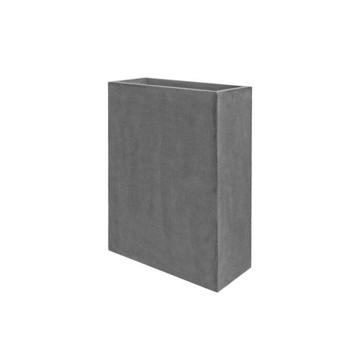 Vazonas JORT SLIM HIGH M, 25x61xH81 cm, tamsiai pilkas