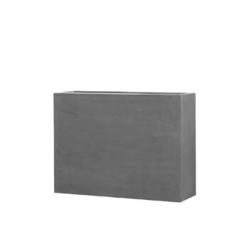 Vazonas JORT SLIM L, 33,5x124xH90 cm, tamsiai pilkas