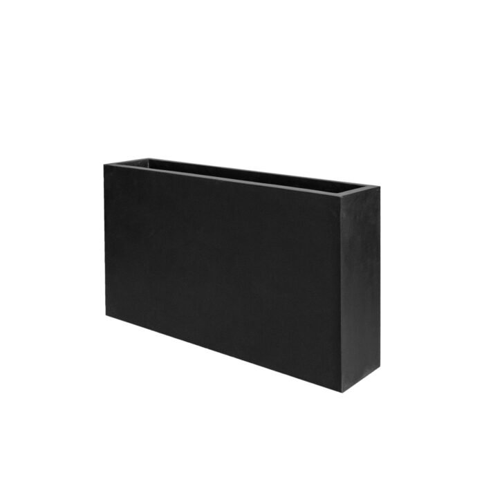 Vazonas JORT SLIM S, 20x91xH50 cm, juodas
