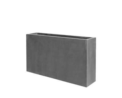 Vazonas JORT SLIM S, 20x91xH50 cm, tamsiai pilkas