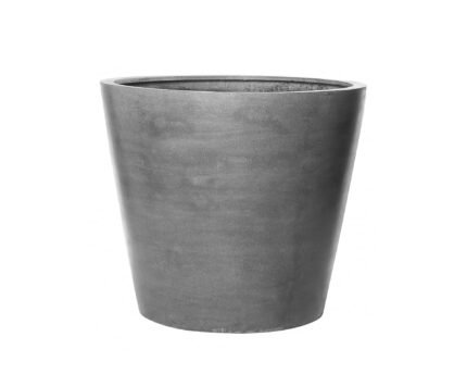 Vazonas JUMBO 40% DISCOUNT JUMBO 40% DISCOUNT JUMBO BUCKET M, Ø98xH85 cm, tamsiai pilkas