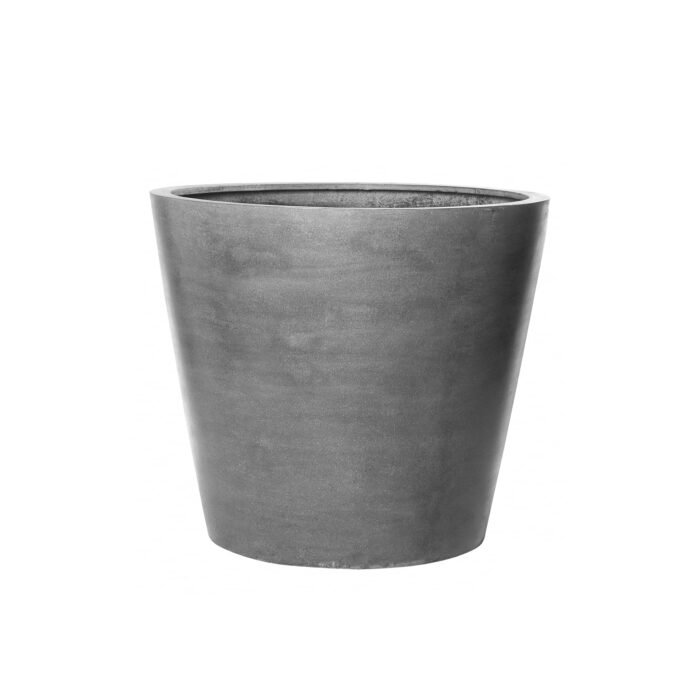 Vazonas JUMBO 40% DISCOUNT JUMBO 40% DISCOUNT JUMBO BUCKET M, Ø98xH85 cm, tamsiai pilkas