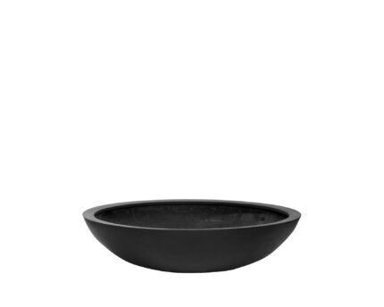 Vazonas JUMBO BOWL L, Ø110xH27 cm, juodas