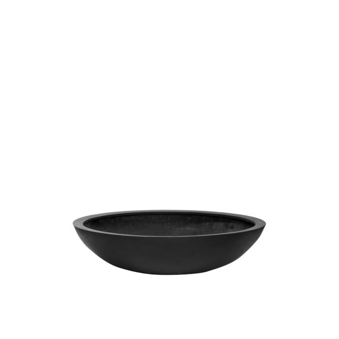 Vazonas JUMBO BOWL L, Ø110xH27 cm, juodas