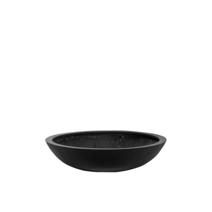 Vazonas JUMBO BOWL M, Ø85xH22 cm, juodas