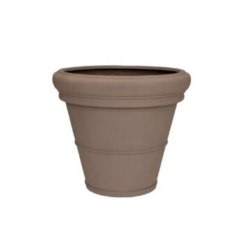 Vazonas JUMBO BUCKET LOW CLASSIC L, taupe spalvos