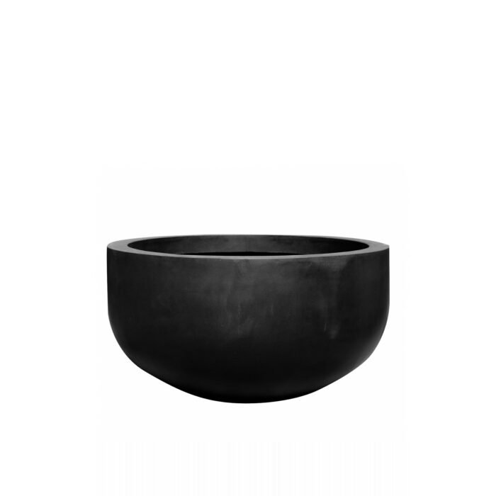 Vazonas JUMBO CITY BOWL L, Ø128xH68 cm, juodas