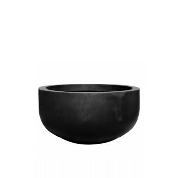 Vazonas JUMBO CITY BOWL S, Ø92xH50 cm, juodas