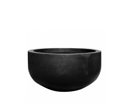 Vazonas JUMBO CITY BOWL S, Ø92xH50 cm, juodas