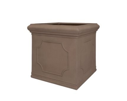 Vazonas JUMBO CLASSIC L, taupe spalvos