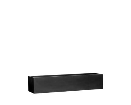 Vazonas JUMBO JORT S EXTENDED, 45x200xH40 cm, juodas