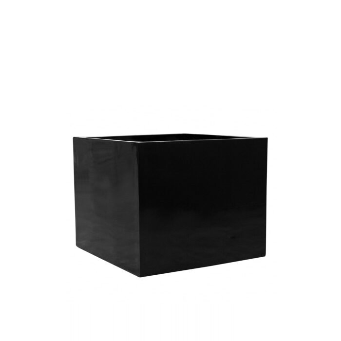 Vazonas JUMBO L, 90x90xH83 cm, juodas
