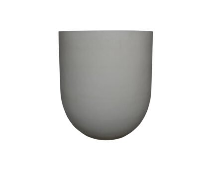 Vazonas JUMBO LEX M, Ø90xH99,5 cm, debesų pilkas