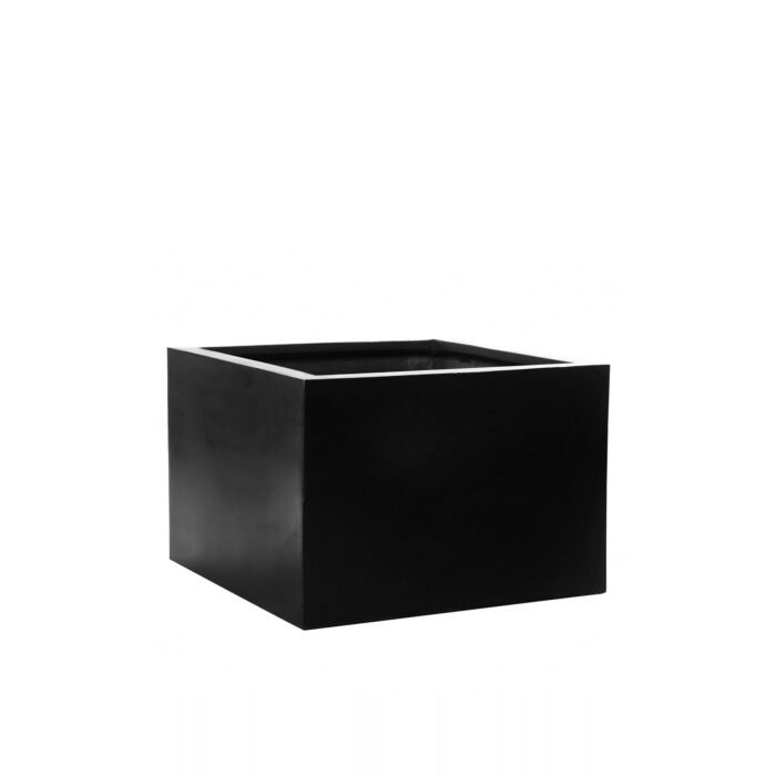 Vazonas JUMBO MIDDLE HIGH L, 90x90xH60 cm, juodas