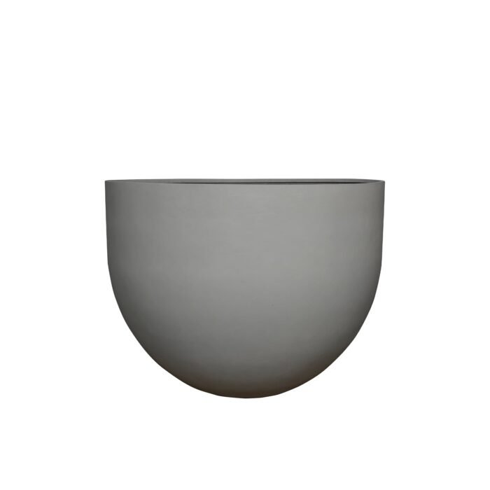 Vazonas JUMBO MILA L, Ø120xH91,5 cm, debesų pilkas