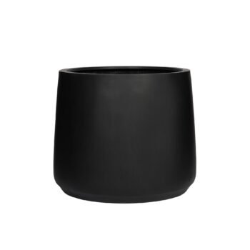 Vazonas JUMBO PATT S, Ø92,5xH77 cm, juodas