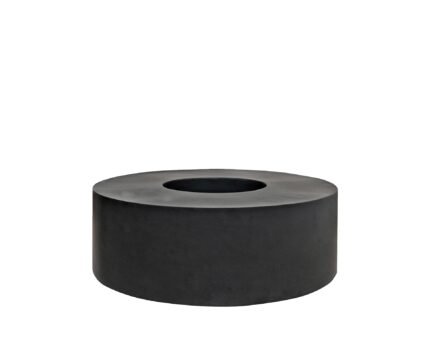 Vazonas JUMBO SEATING ROUND, Ø140xH47,5 cm, juodas