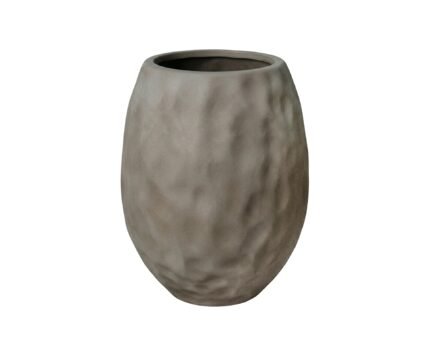 Vazonas JUNA S, Ø55xH69 cm, pilkšvai rudas