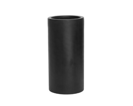 Vazonas KLAX M, Ø30xH60 cm, juodas