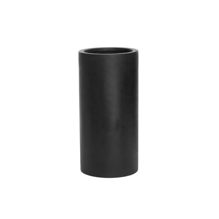 Vazonas KLAX M, Ø30xH60 cm, juodas