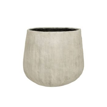 Vazonas LANI L, Ø47xH41 cm, smėlinis