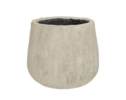 Vazonas LANI S, Ø25xH22 cm, smėlinis