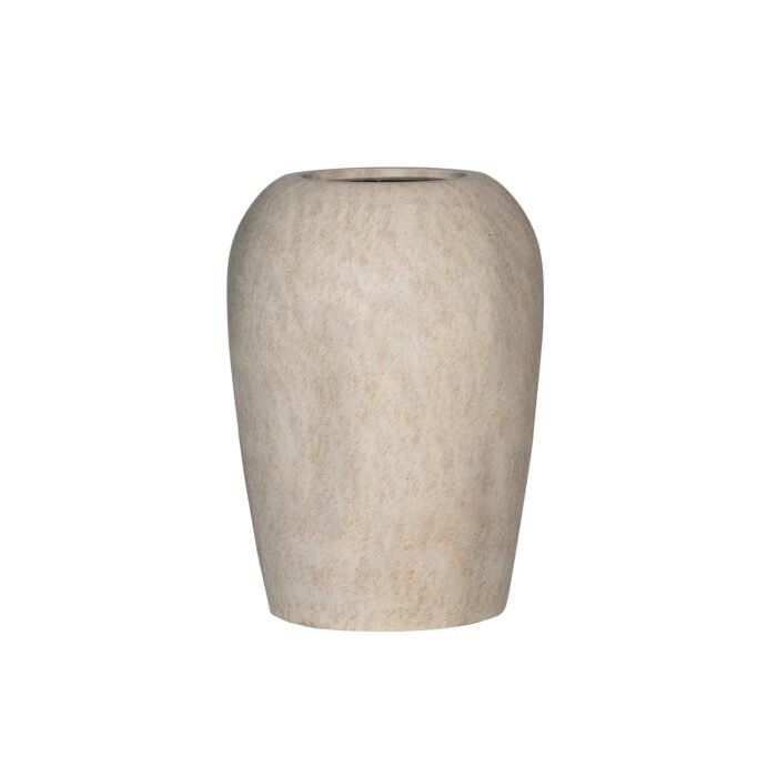 Vazonas LENA S, Ø43xH61 cm, travertino