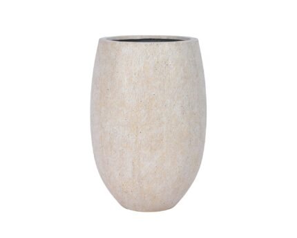 Vazonas LYNN XL, Ø51xH74 cm, travertino